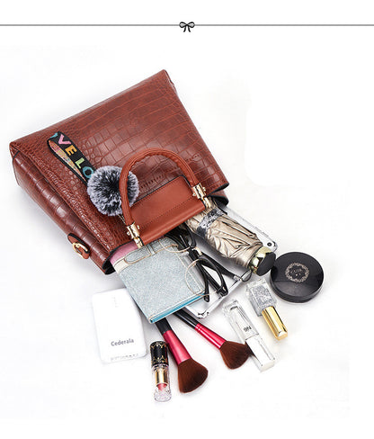 Korean fashion  pattern picture mother bag