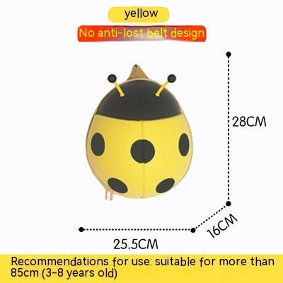 cute ladybug backpack childrens schoolbag cartoon