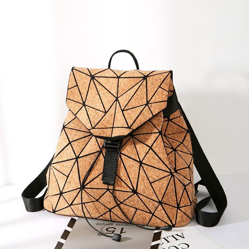 kaoge original natural cork backpack women fashion wooden vegan bag female backpacks travel bagpack girl school bag