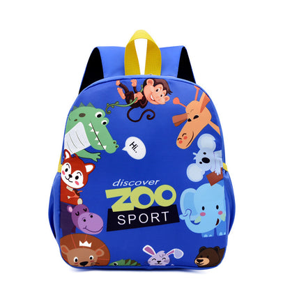 kindergarten mens and womens burden reduction decompression anti lost fashion all match school bag cartoon student schoolbag wholesale