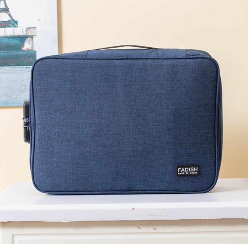 household large capacity multi function document storage bag