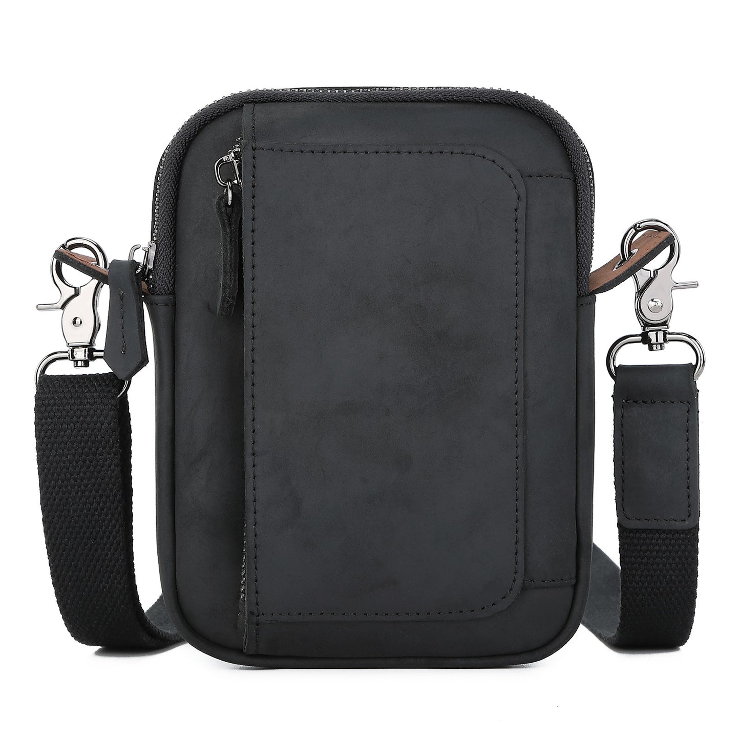 first layer steak mens one shoulder outdoor phone crossbody bag