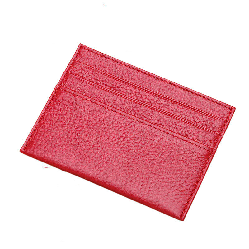 mens mini portable ultra thin leather