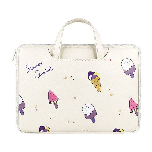 cartoon fruit laptop bag