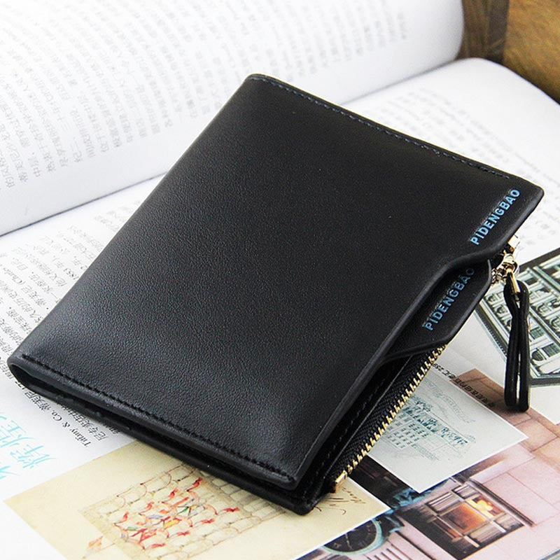 new wallet men short section wallet cross section mens vertical card package drivers license package