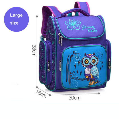 cartoon cute russian school bag 3d stereo backpack