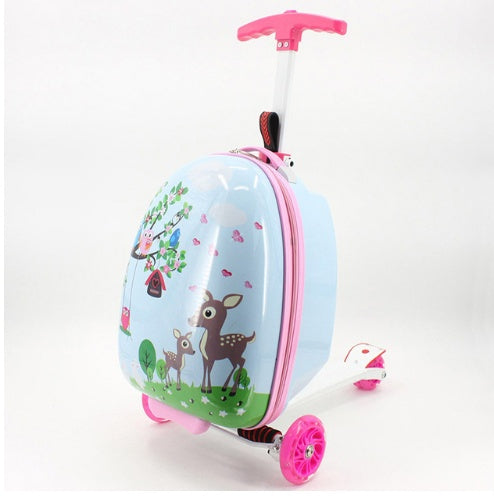 childrens trolley bag scooter trolley case suitcase luggage suitcase bag student trolley luggage box