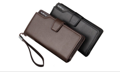 explosion models mens wallet long clutch bag multi function handbag mobile phone bag mens coin purse