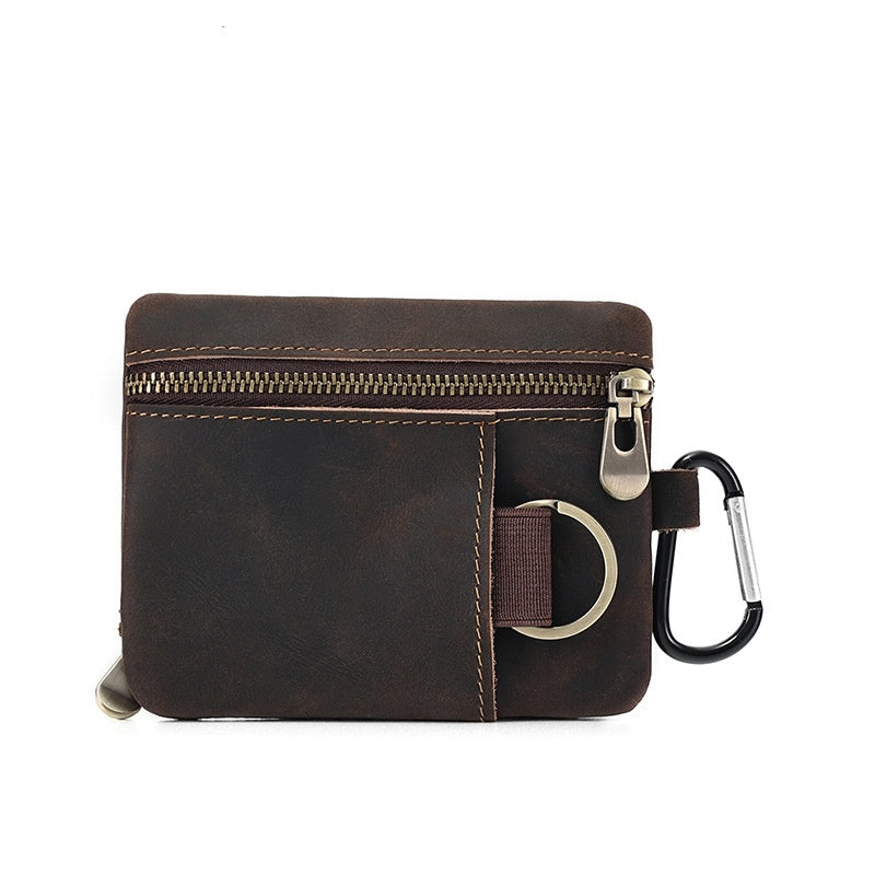 compact and multifunctional leather wallet