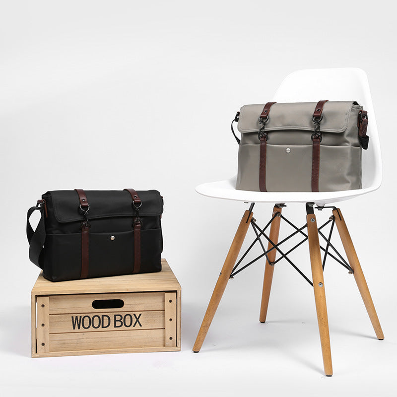 mens tote bag business travel briefcase shoulder diagonal bag