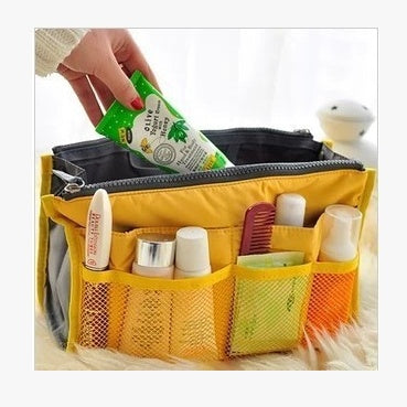 double zipper bag storage bag cosmetic bag liner bag