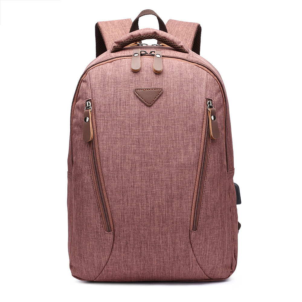 fashionable trolley backpack with waterproof usb backpack