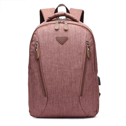 fashionable trolley backpack with waterproof usb backpack