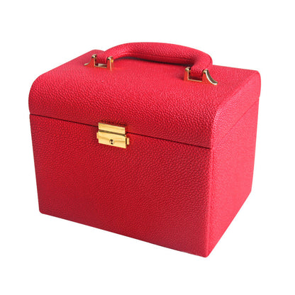 waterproof portable cosmetics storage box