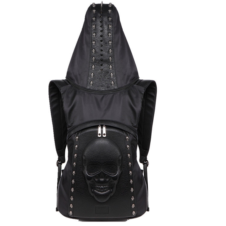 skull stud backpack