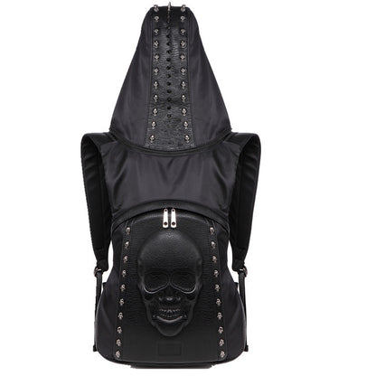 skull stud backpack