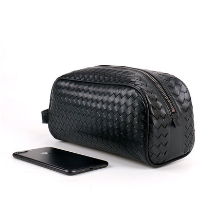 prius hand woven large capacity clutch bag