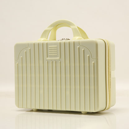 household fashion simple solid color lightweight suitcase