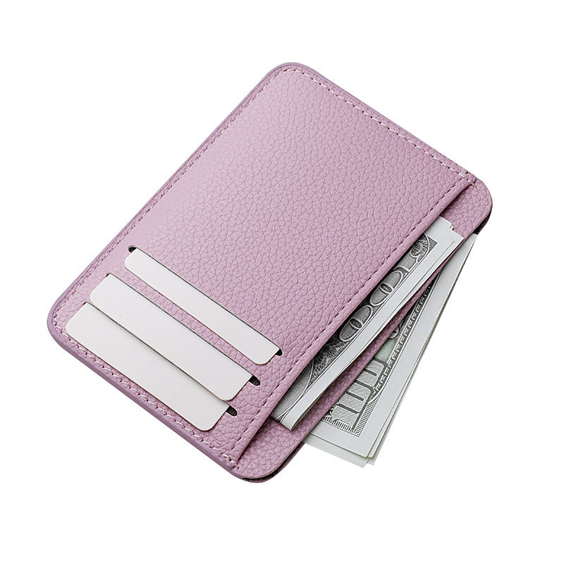 capacity multiple card slots student card holder womens short wallet