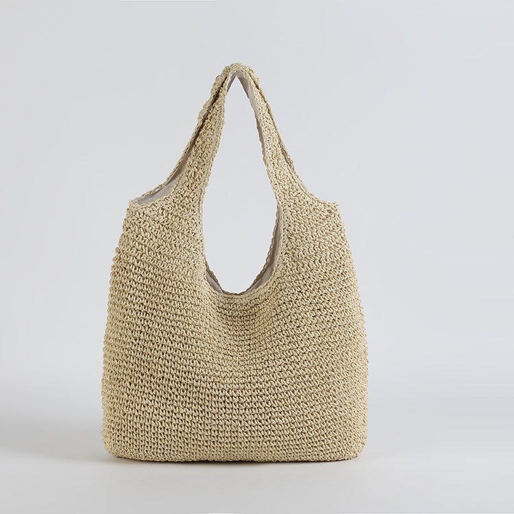 korean fashion ins rattan bag