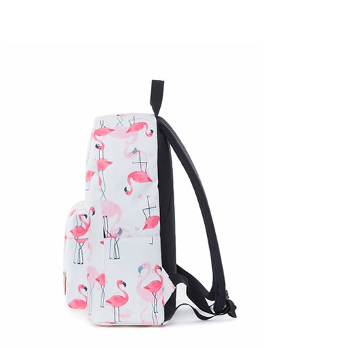 middle school student schoolbag female print backpack