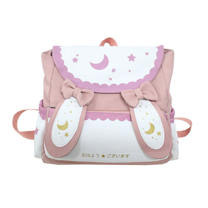 summer female nylon shoulder bag sweet rabbit crossbody bags