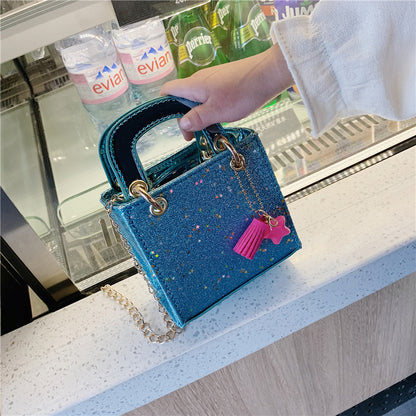 childrens sequined shoulder bag