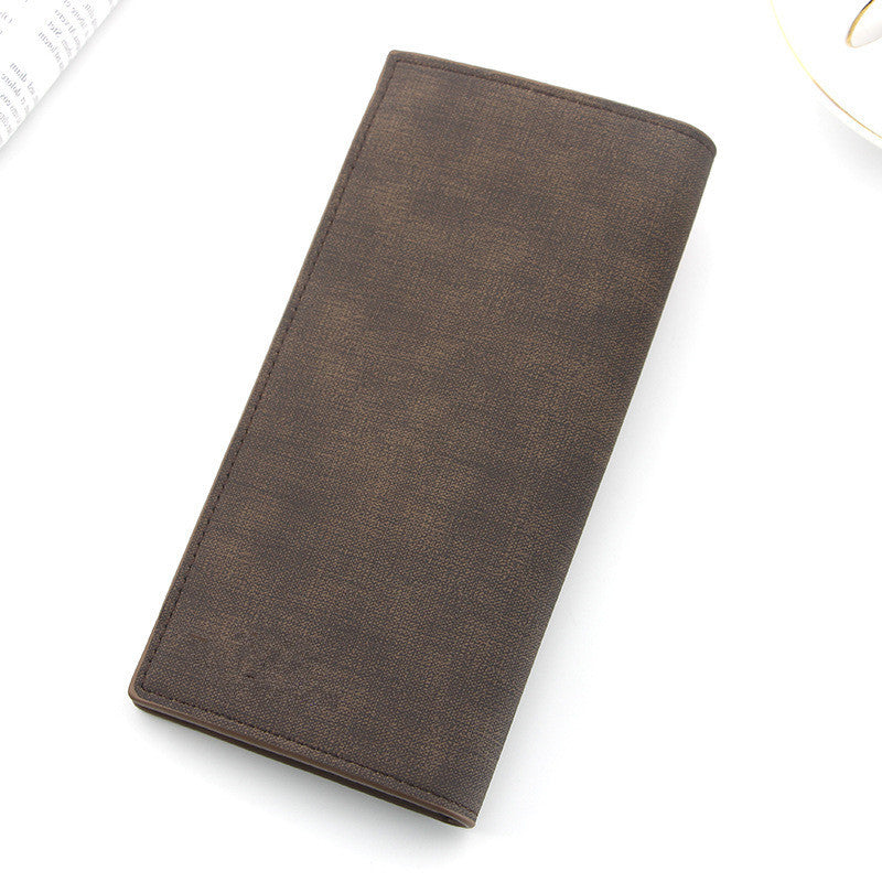 cusomized long type mens wallet