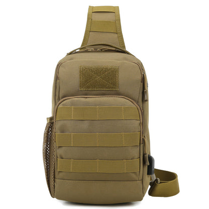 outdoor lure camouflage large capacity multi functional mens shoulder crossbody tactical chest bag
