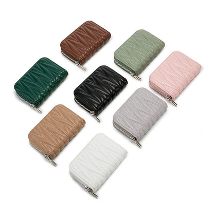 womens wallet anti magnetic multi color mini