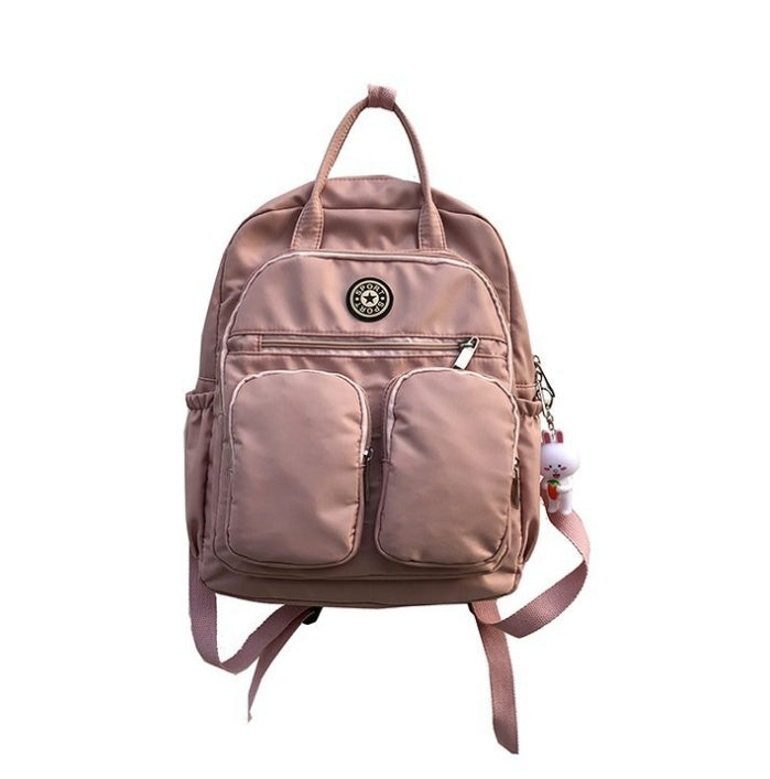 backpack female new ins super fire bag high school student computer bag campus large capacity travel backpack