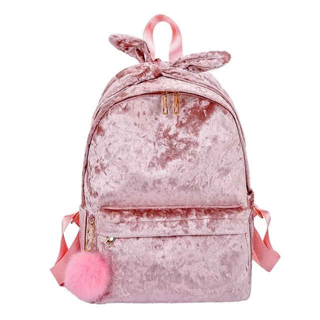 plush student bag