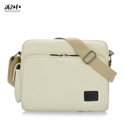 manjianghong new canvas bag bag bag retro trend of mens business metrosexual inclined shoulder bag foreign trade package