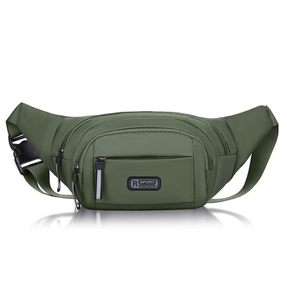 mens multifunctional waist bag wear resistant waterproof crossbody bags