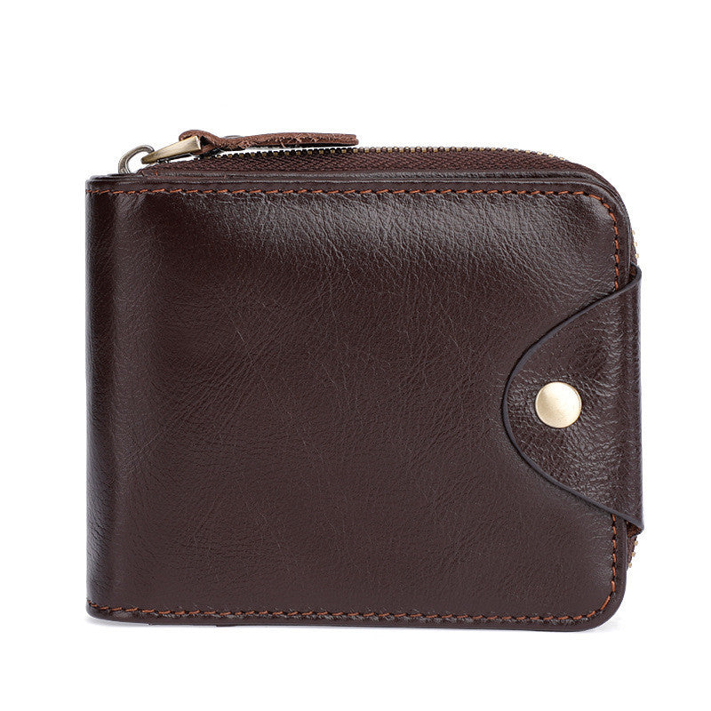 business vintage leather wallet