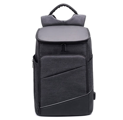 new usb charging men anti theft backpack waterproof men usb charging backpack with plug business travel bag