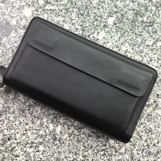 mens small bag business men leather wallet