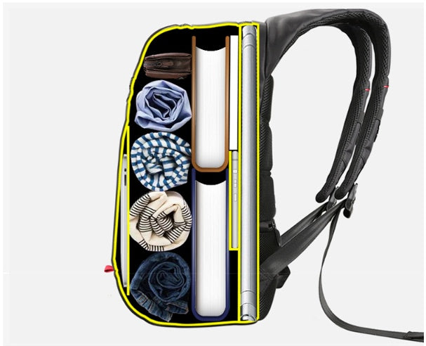 solar usb rechargeable backpack