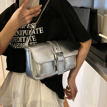 simple design womens bag shoulder fashion handbag