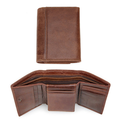 mens ultra thin leather wallet