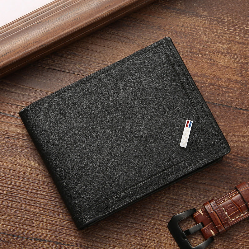 multi slot large capacity horizontal business wallet