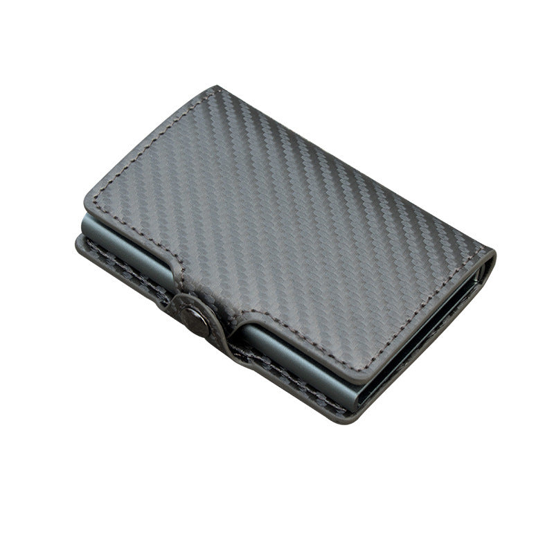 zipper multifunctional rfid anti scanning card holder