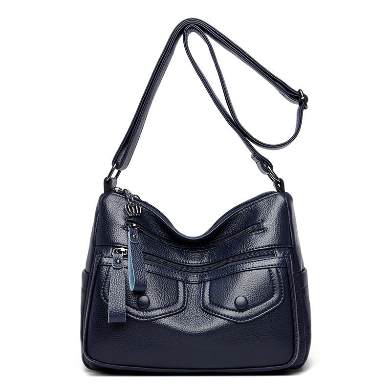 large capacity womens elegant all match messenger bag