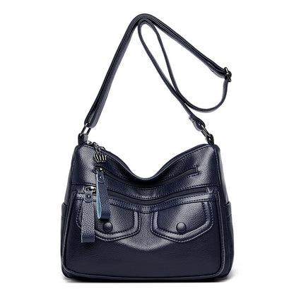 large capacity womens elegant all match messenger bag