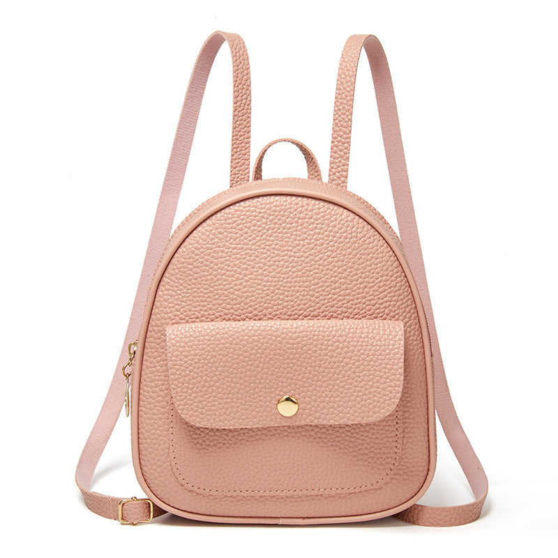 small backpack purse travel bag mobile phone shoulders student women fashion ladies simple