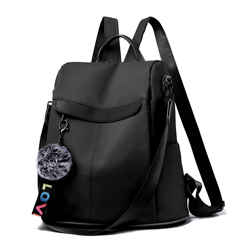 new fashion outer backpack female male middle school student casual school bag