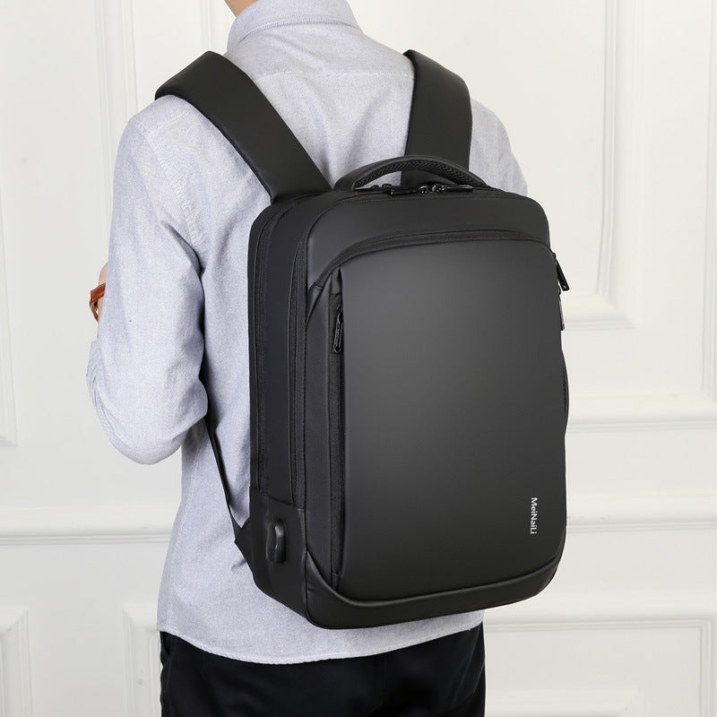 large capacity travel bag waterproof and wear resistant business computer bag