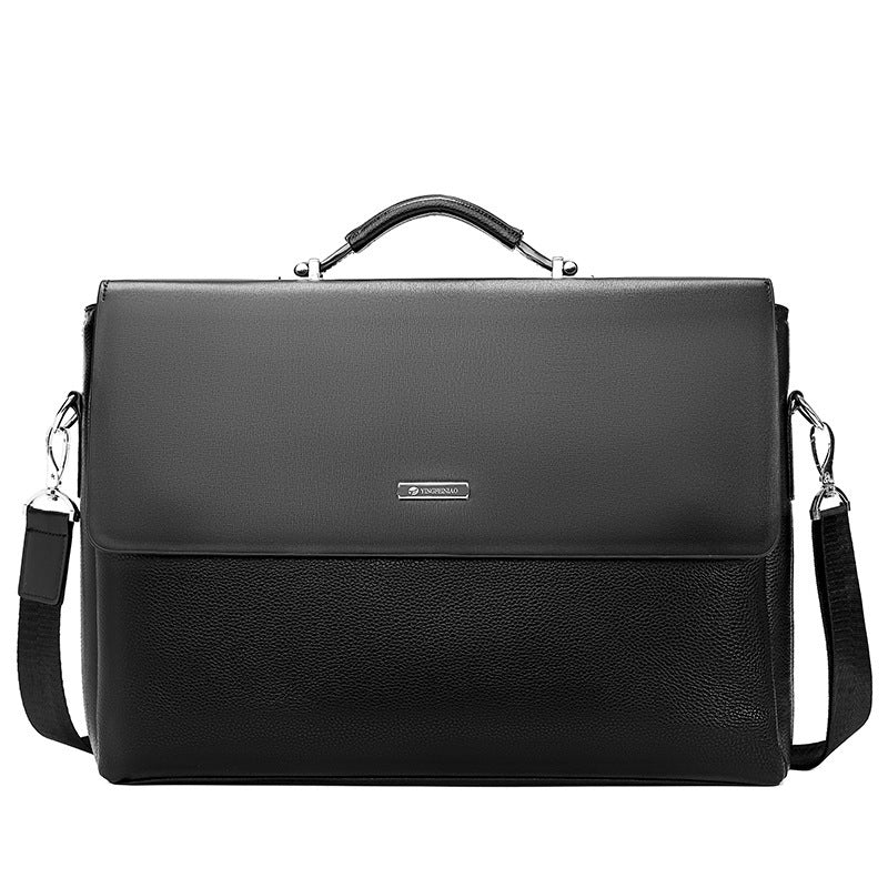 mens bag horizontal handbag large capacity business briefcase