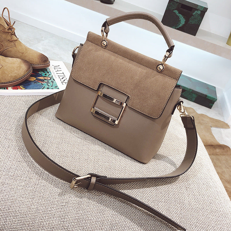 Crossbody Small Square Bag With Wide Shoulder Strap
