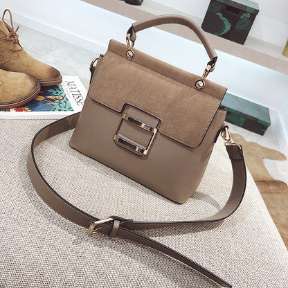 Crossbody Small Square Bag With Wide Shoulder Strap